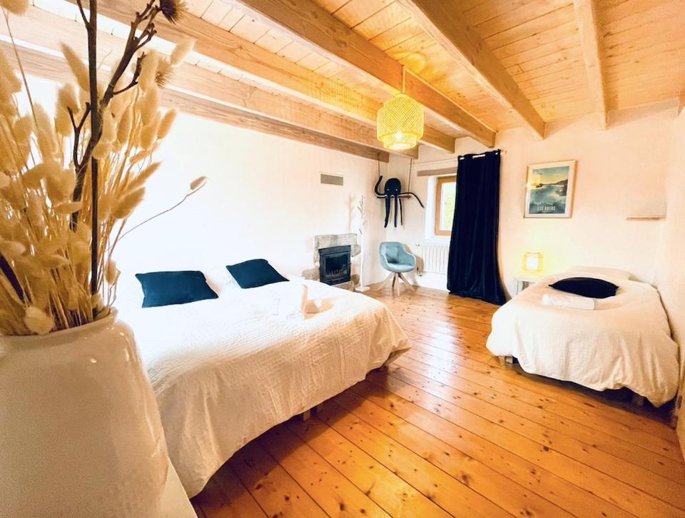 Maison Maillots Et Bigorneaux, 15 Pers, Jacuzzi, 40m De La Kerlouan